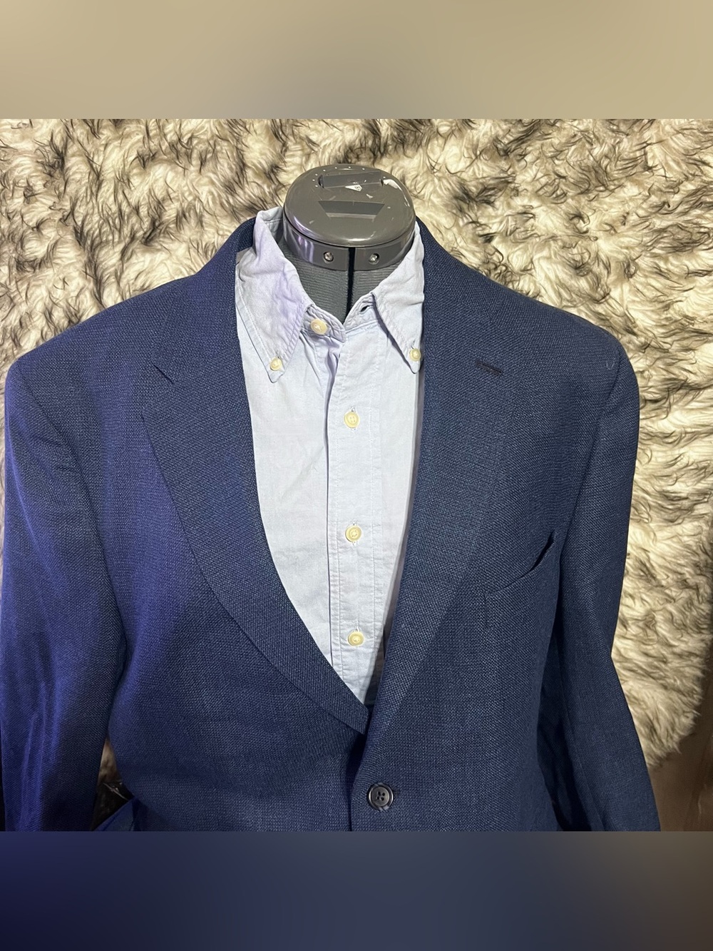 Jos. A. Bank Classic Navy wool Men's Blazer - Versatile Business Casual Jacket